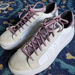 P448 Platform Sneakers Made in Italy 38